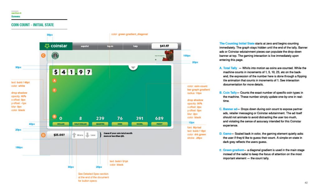 Coinstar Kiosk UI Marcus Pape System Design & Product Strategy